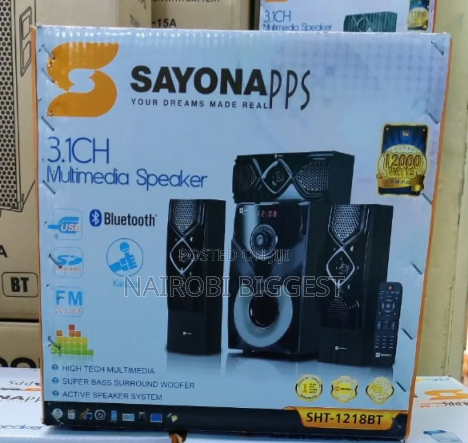 Sayona 3.1 Original 1218 Home Sound System