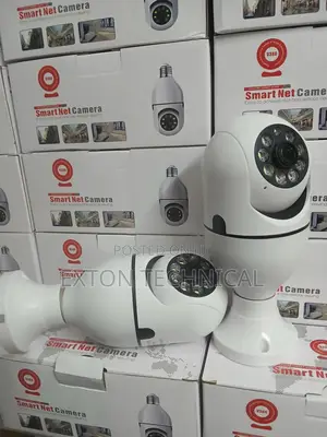 1080p Wireless PTZ Bulb # V380 Wifi Smart PTZ Camera #