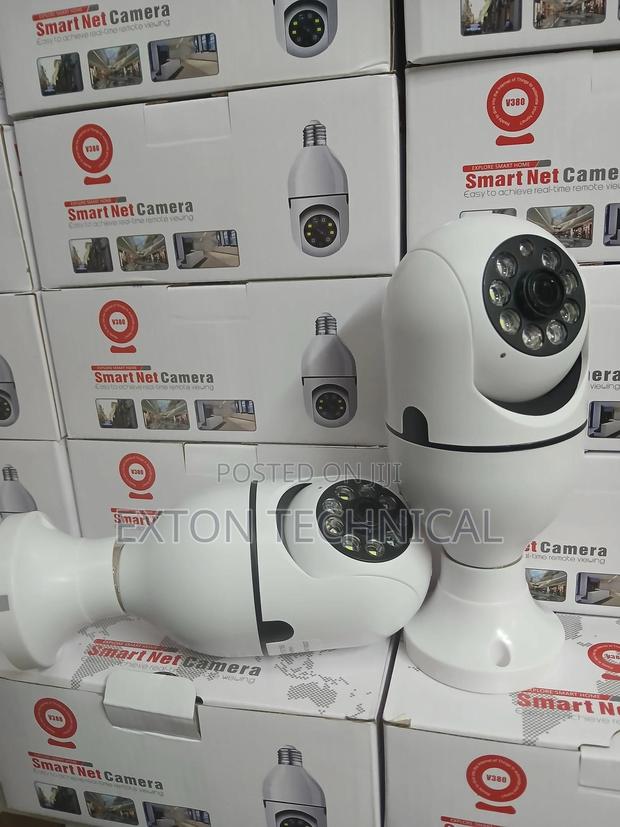 1080p Wireless PTZ Bulb # V380 Wifi Smart PTZ Camera # - main view