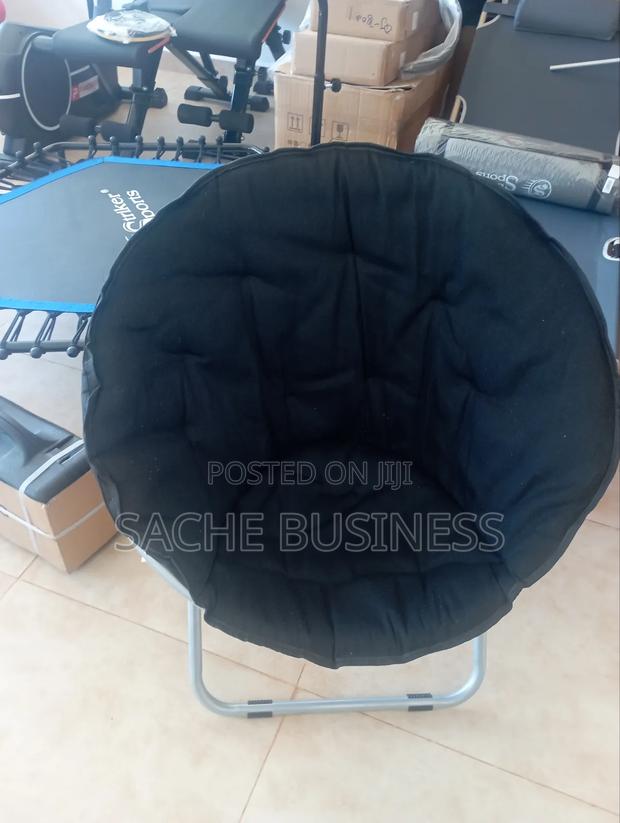 Foldable Moon Chair ( Black) - main view