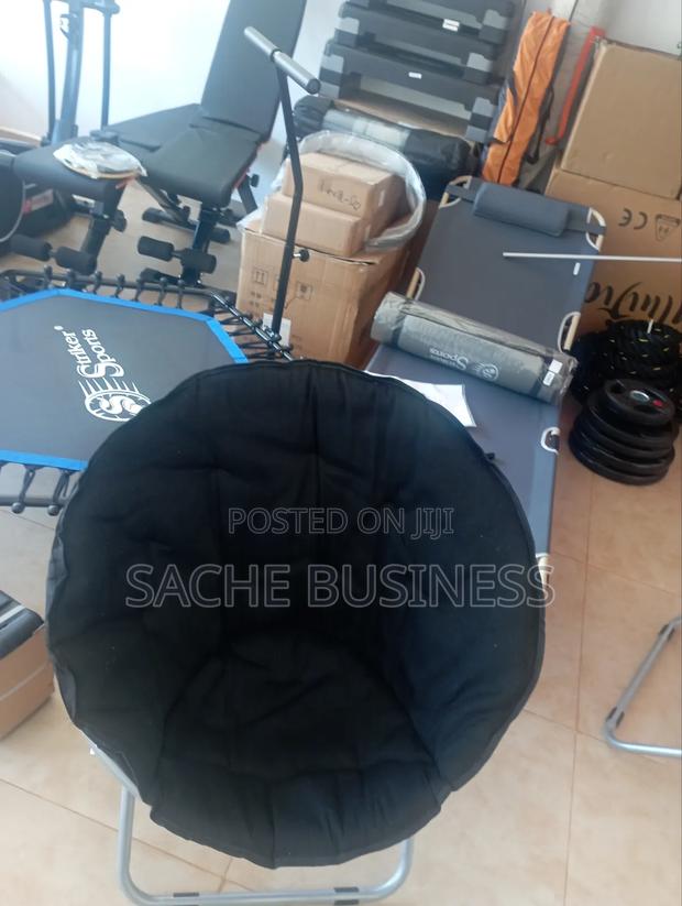 Foldable Moon Chair ( Black) - thumbnail 2