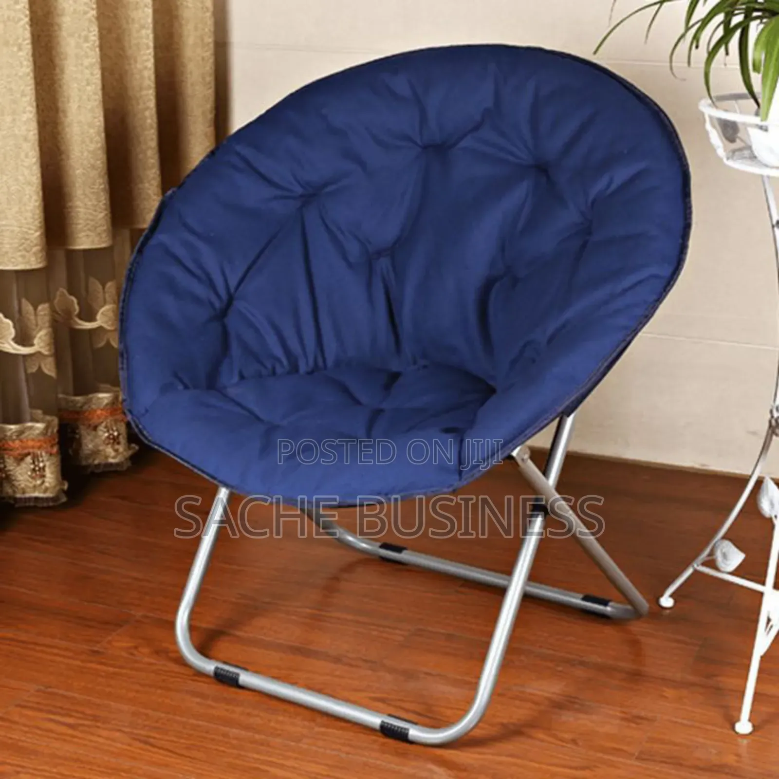 Foldable Moon Chair ( Blue)