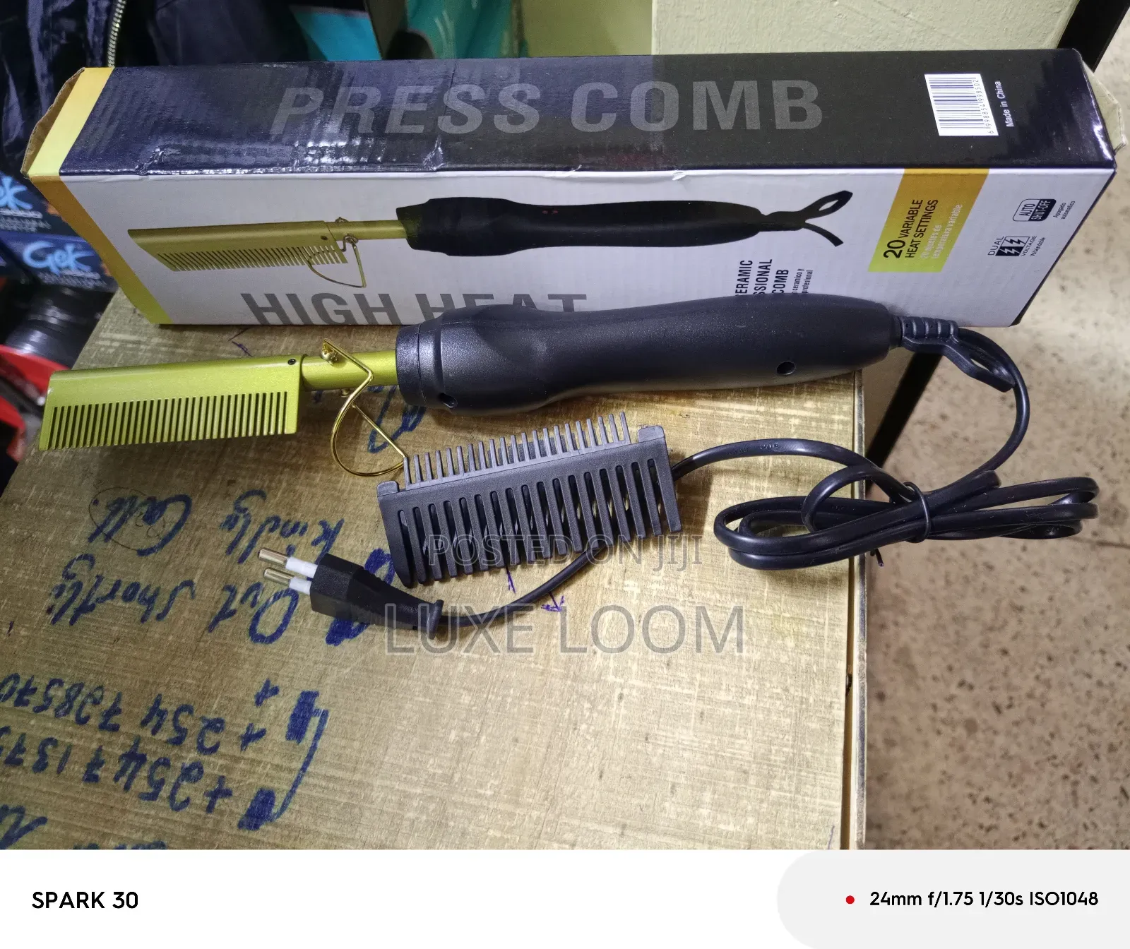 Electric Hot Comb/Hot Hair Comb