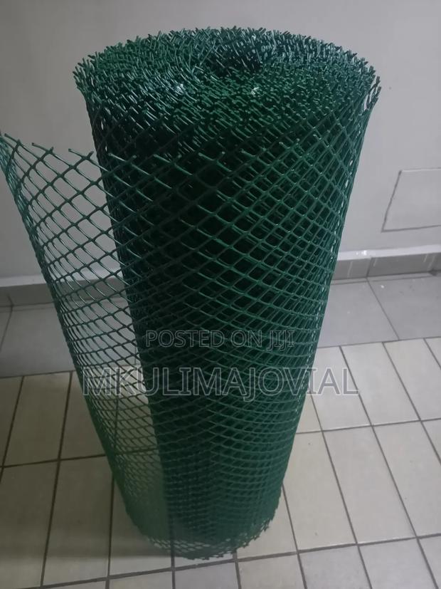 Plastic Mesh Dark Green Color Roll