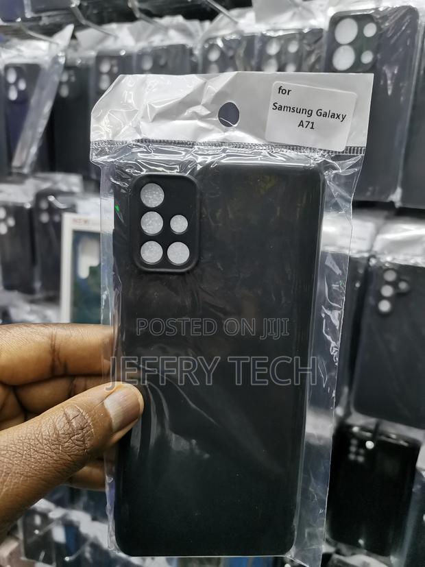 Samsung Galaxy A71 Case Soft Silicone Casing Shockproof - main view