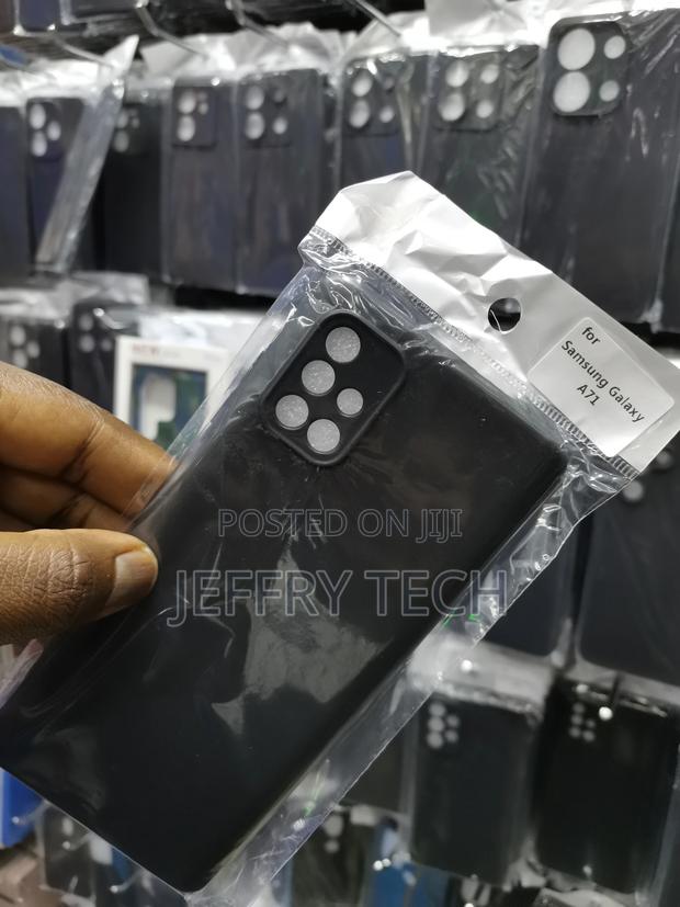 Samsung Galaxy A71 Case Soft Silicone Casing Shockproof - thumbnail 3