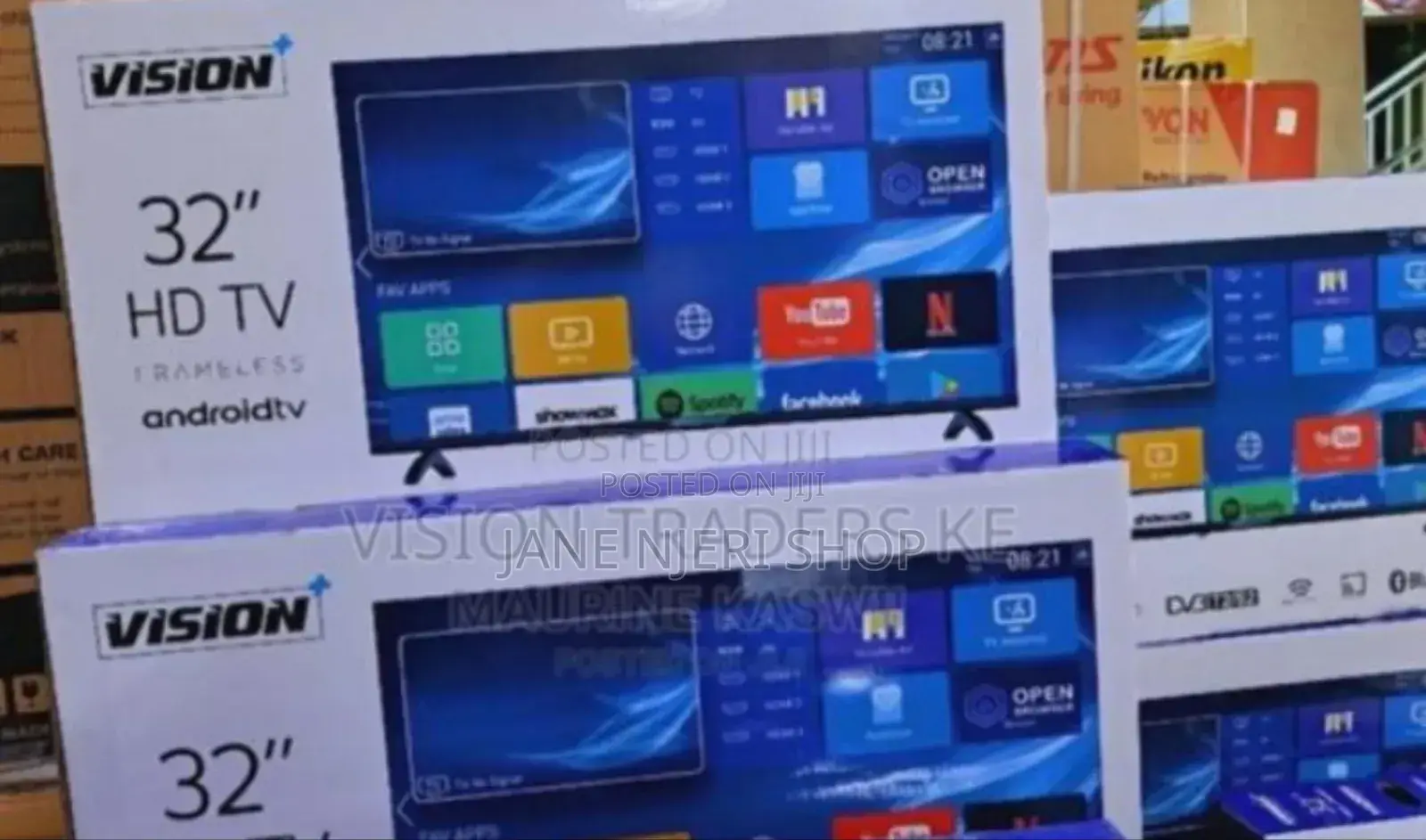 Brand Nee Vision Plus Smart Tv Origina 32"