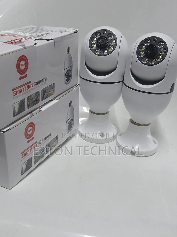 Security Cam 1080p Wireless PTZ Bulb Shape V380 Pro CCTV - main view