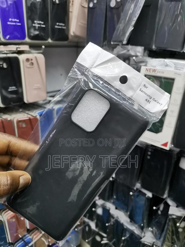 Samsung Galaxy A91 Phone Case,Soft Slim Silicone - thumbnail 3