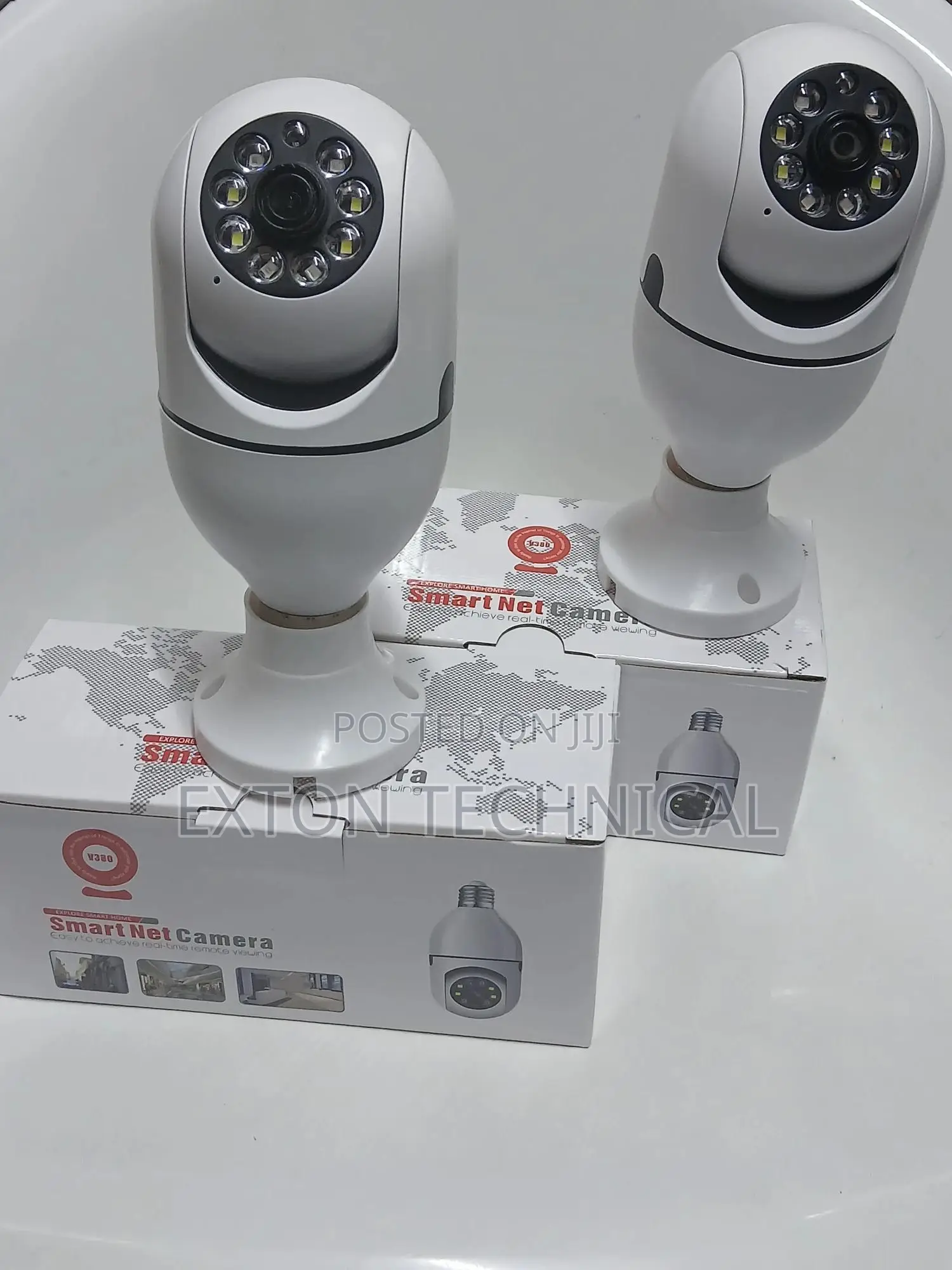 V380 Pro Light Bulb Camera 2MP HD CCTV Camera PTZ