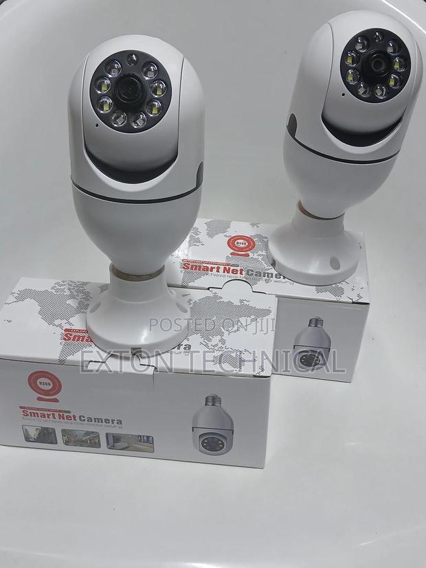 V380 Pro Light Bulb Camera 2MP HD CCTV Camera PTZ