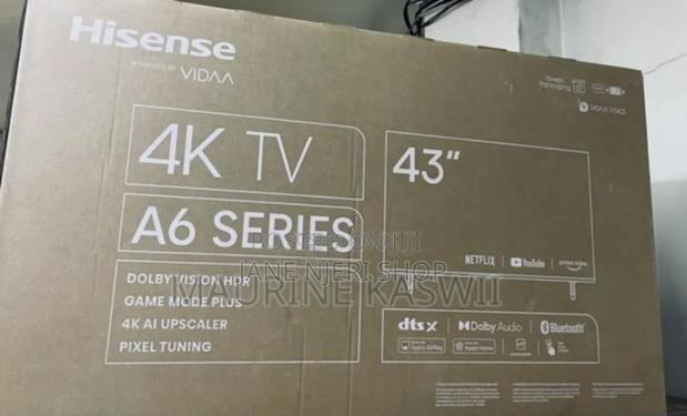 Original 43 Inch Smart Hisense Tv - thumbnail 2