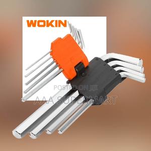 9pcs Long Arm Hex Key Set - thumbnail 2