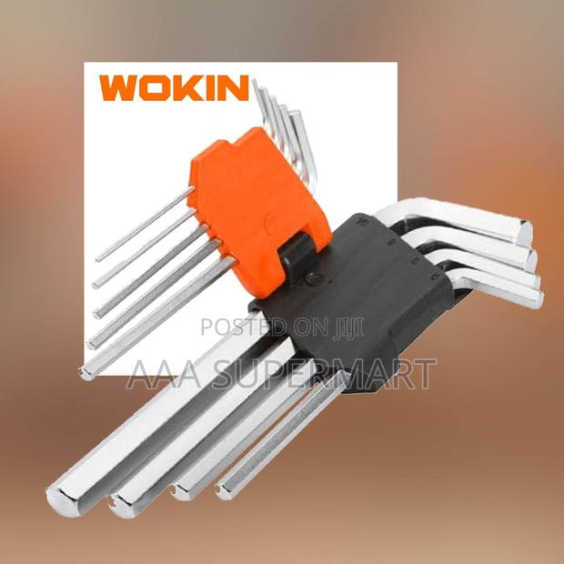 9pcs Long Arm Hex Key Set - main view