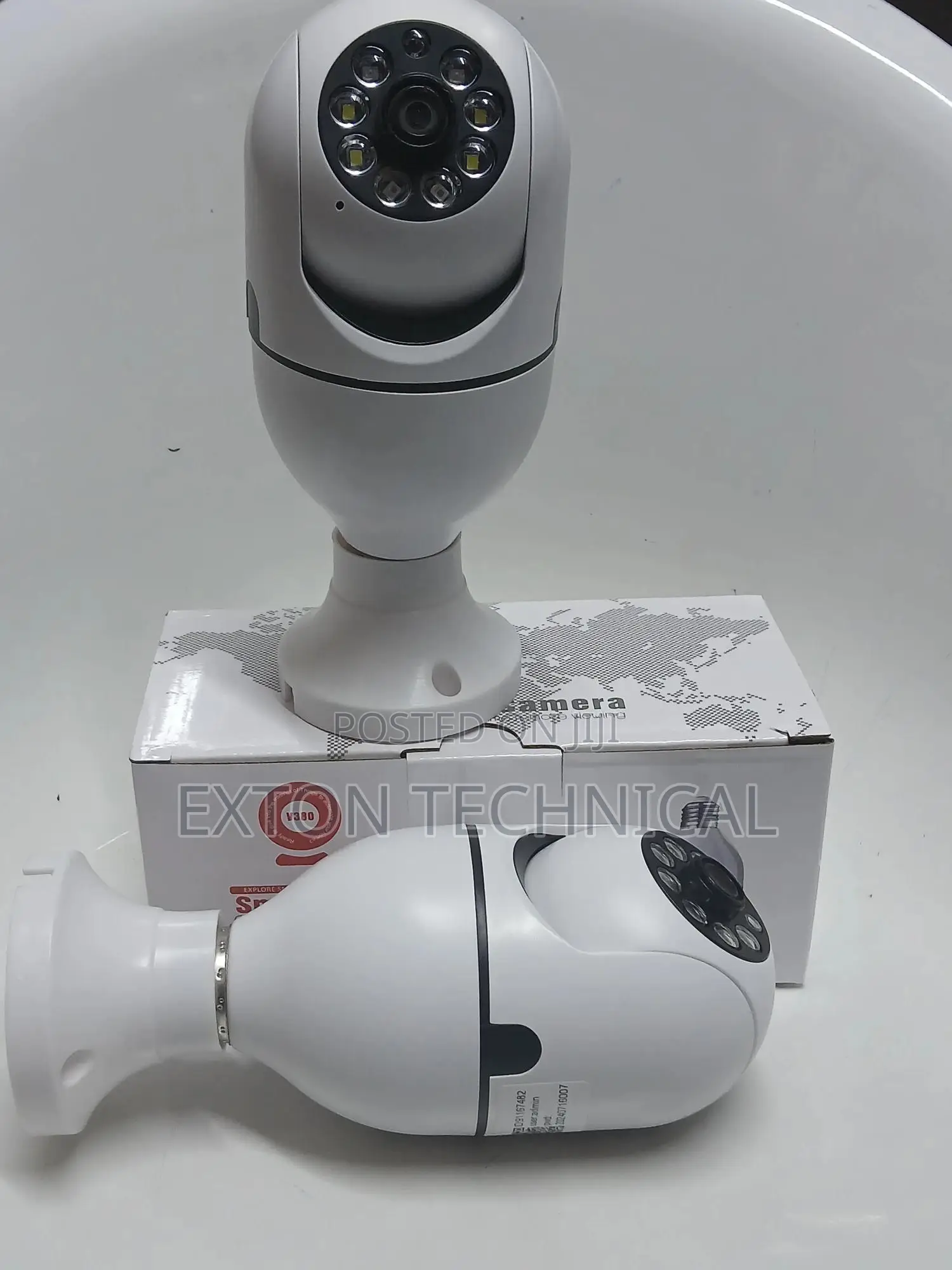 Full HD 1080P High-Value 1080P Bulb Shape PTZ V380 Pro CCTV