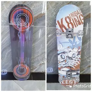 *Skate Board Transparent Wheels L