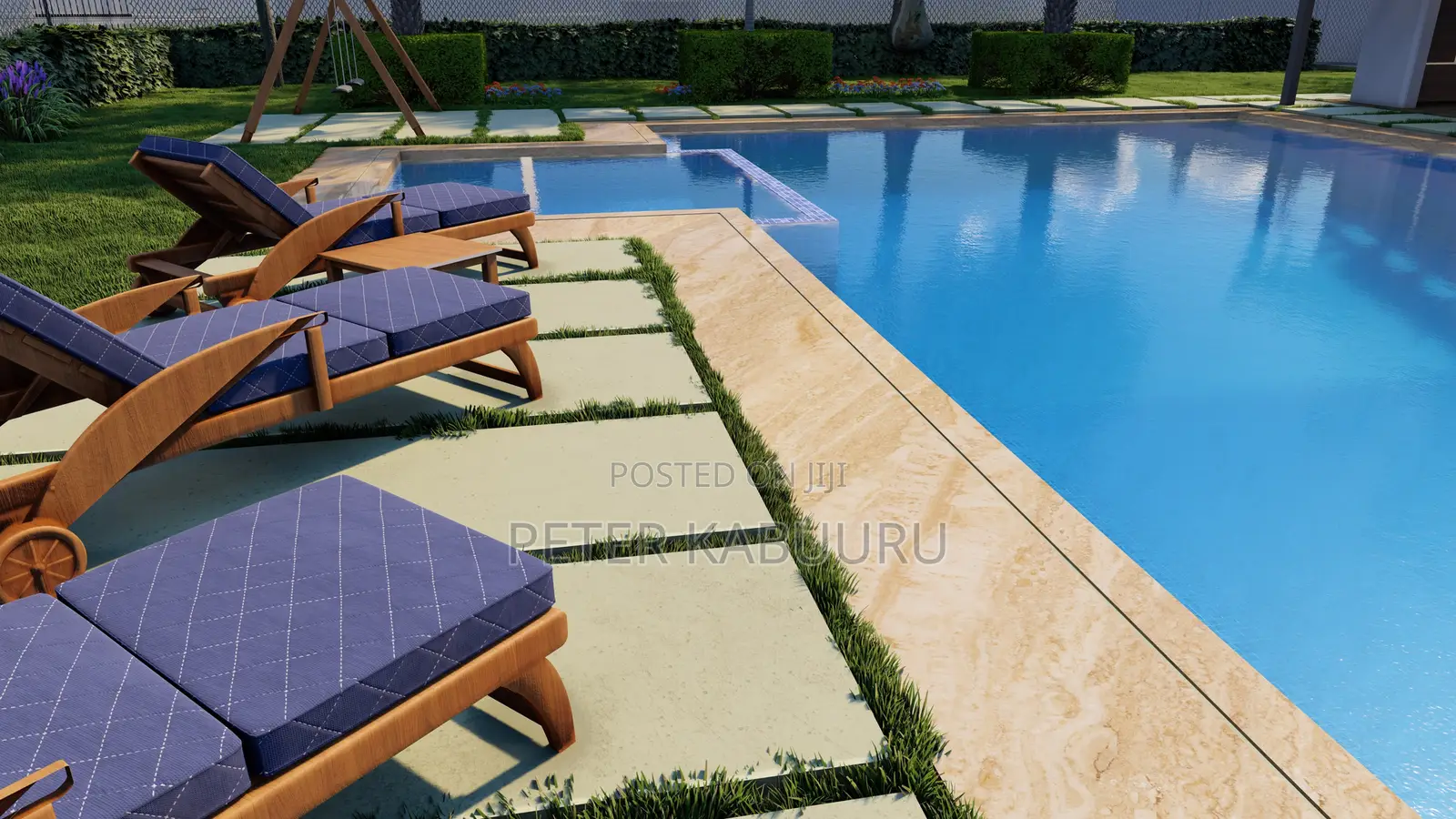 Pool Garden and Swimming Pool Design