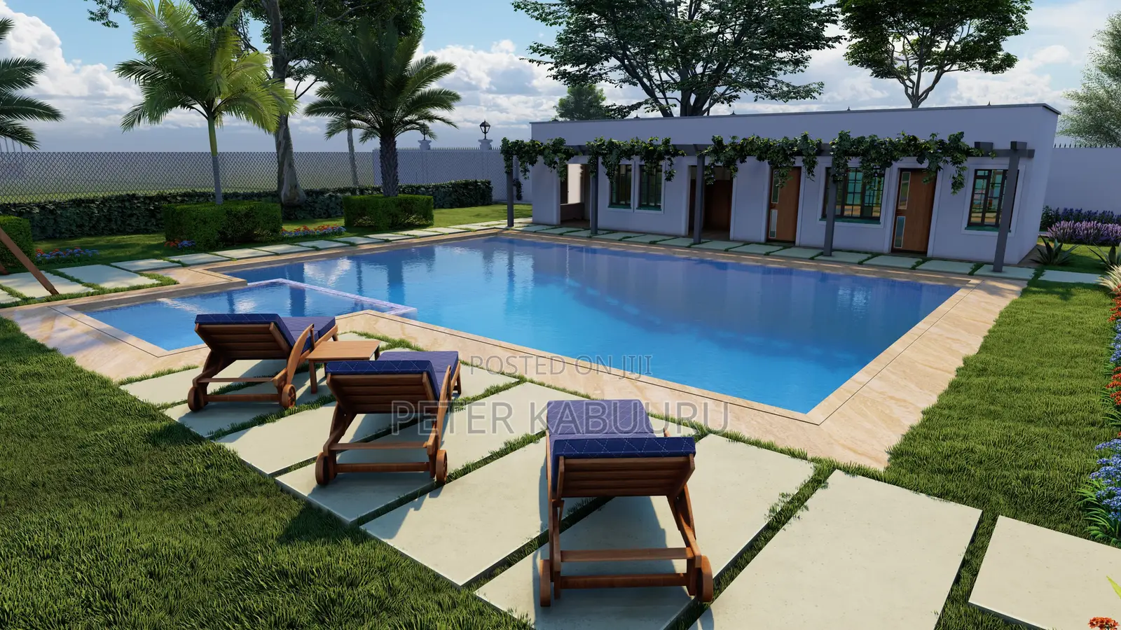Pool Garden and Swimming Pool Design