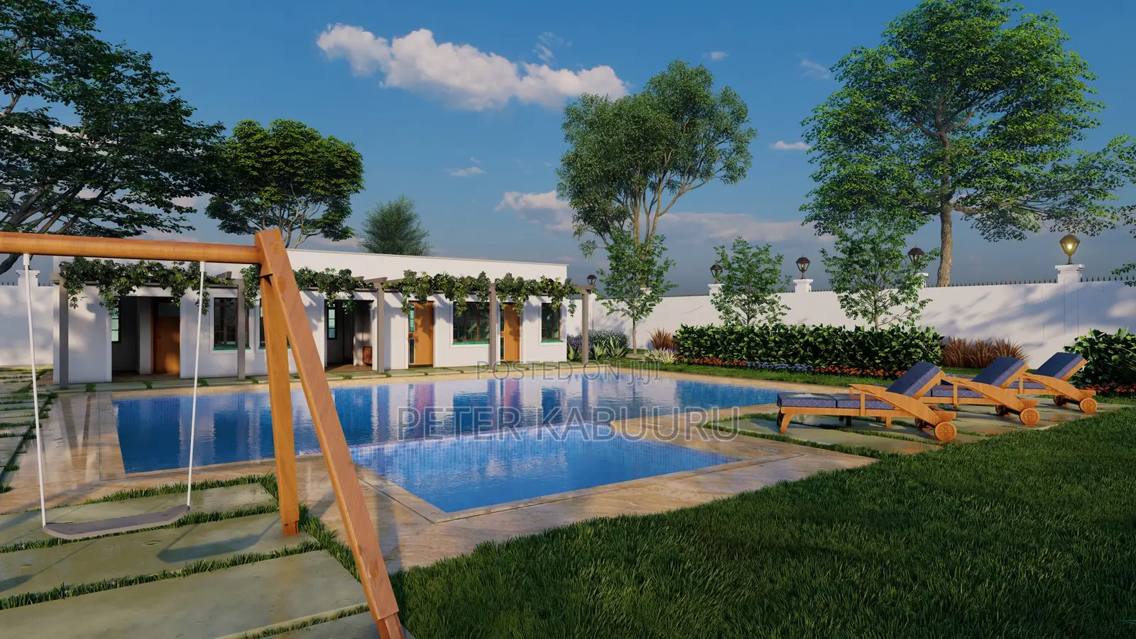 Pool Garden and Swimming Pool Design