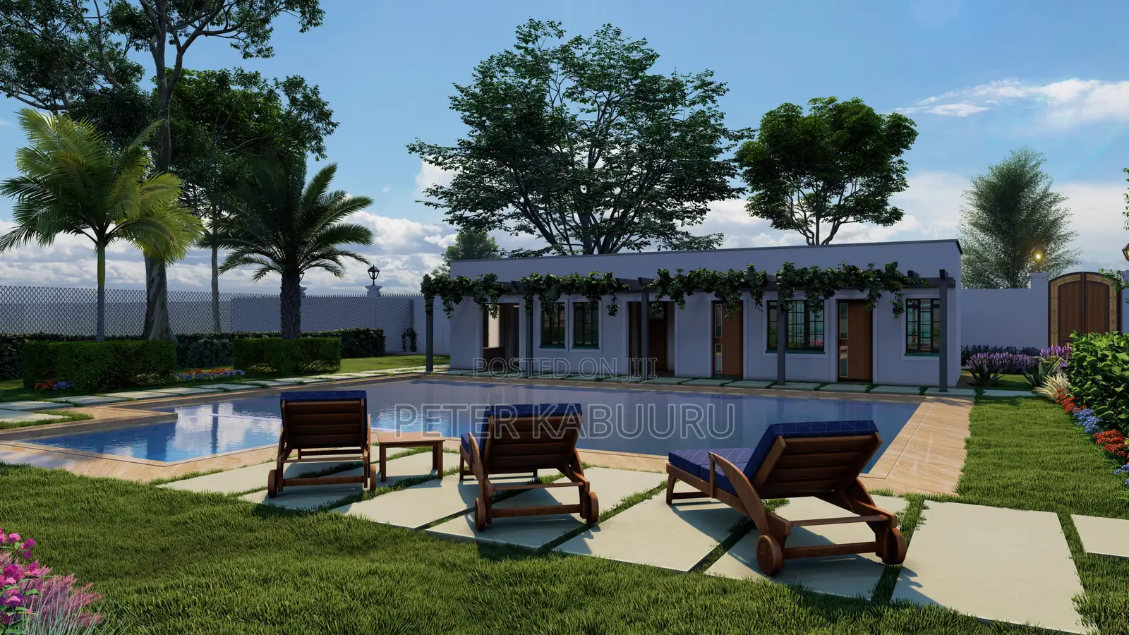 Pool Garden and Swimming Pool Design