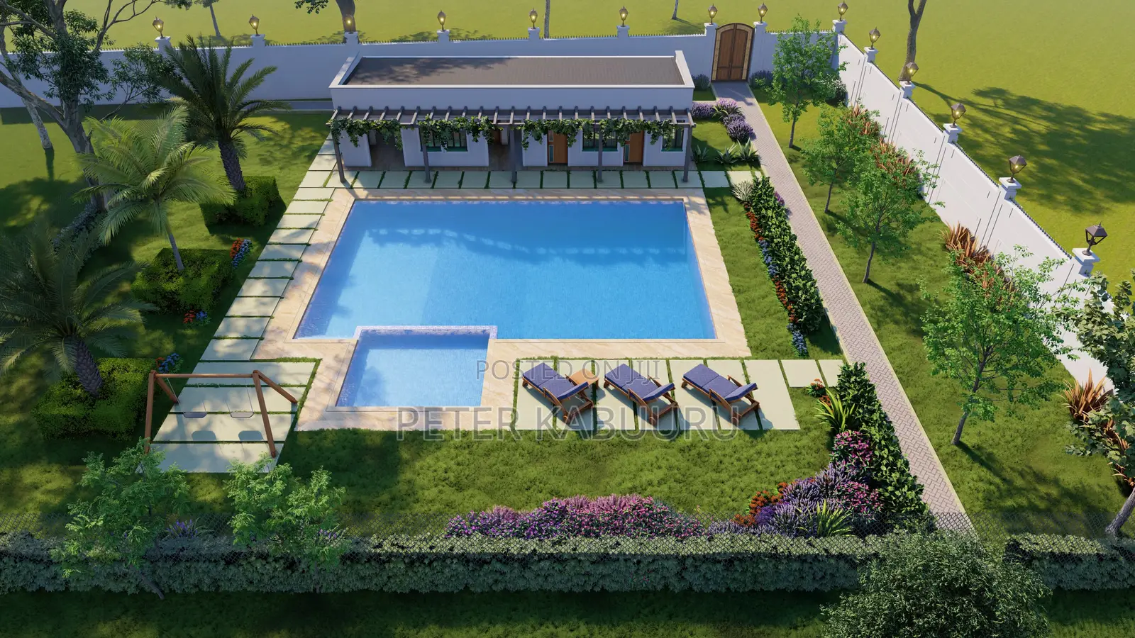 Pool Garden and Swimming Pool Design