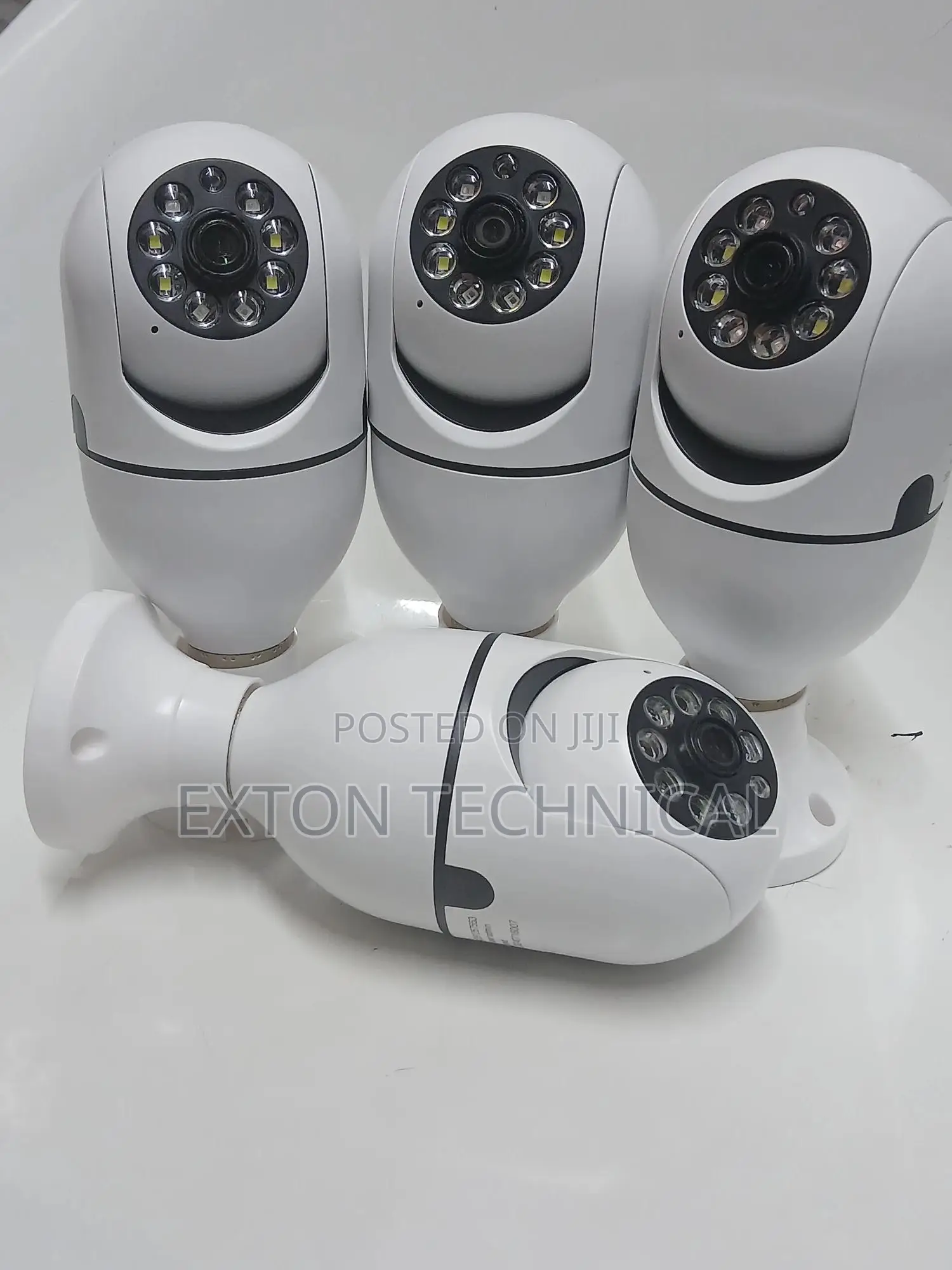 Super Bulb Shape PTZ V380 Pro Security Camera With LED Light