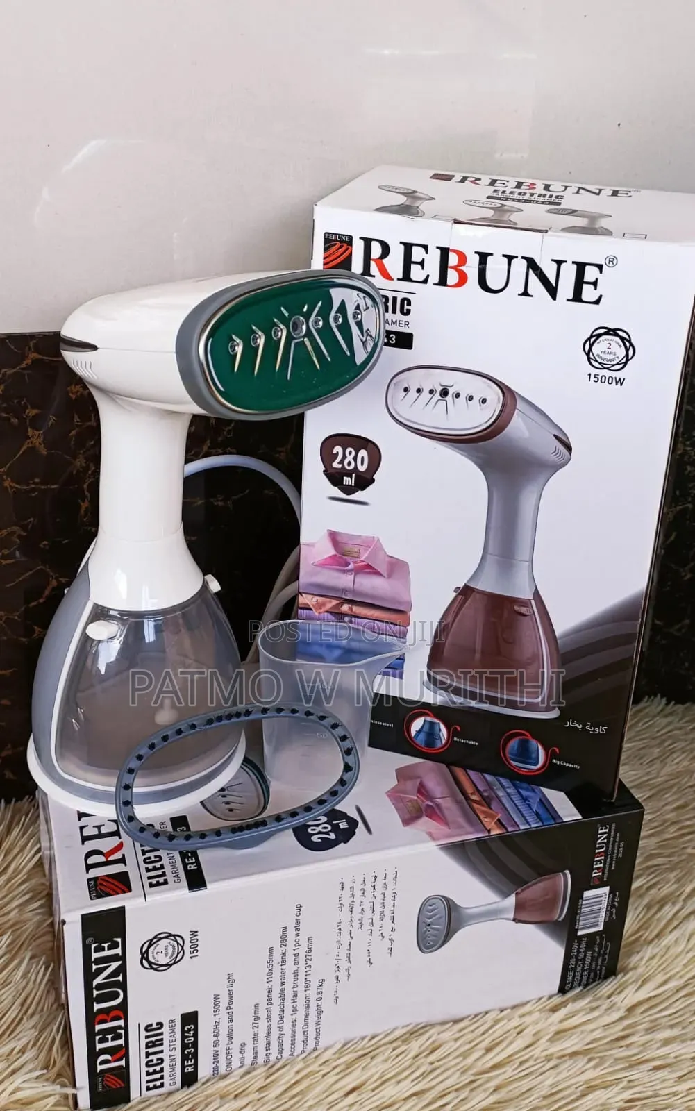 Garment Steamer, Rebune Garment Steamer