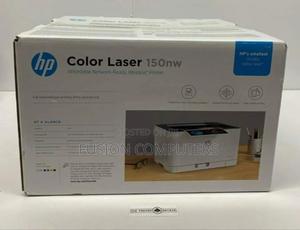Hp Colour Laser 150nw Wireless Printer, White - thumbnail 2