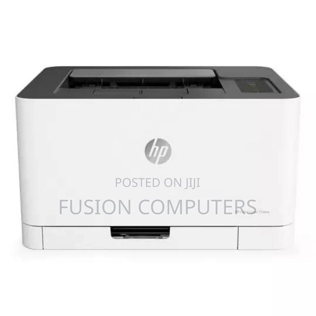 Hp Colour Laser 150nw Wireless Printer, White - thumbnail 3