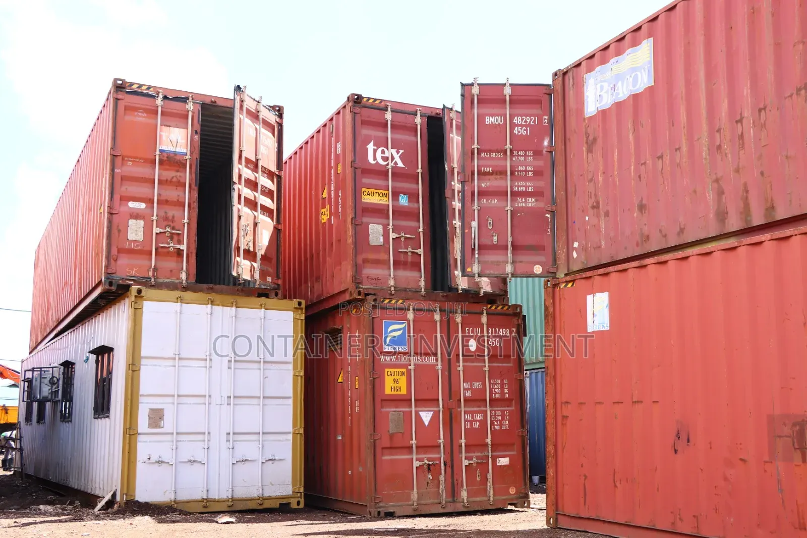 40ft Containers Available for Sale- Proffesional Suppliers.