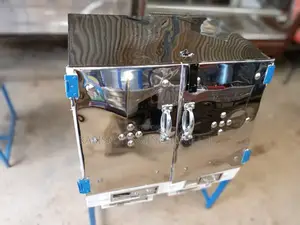 Stainless Steel 2 Deck Juakali Oven-Charcoal