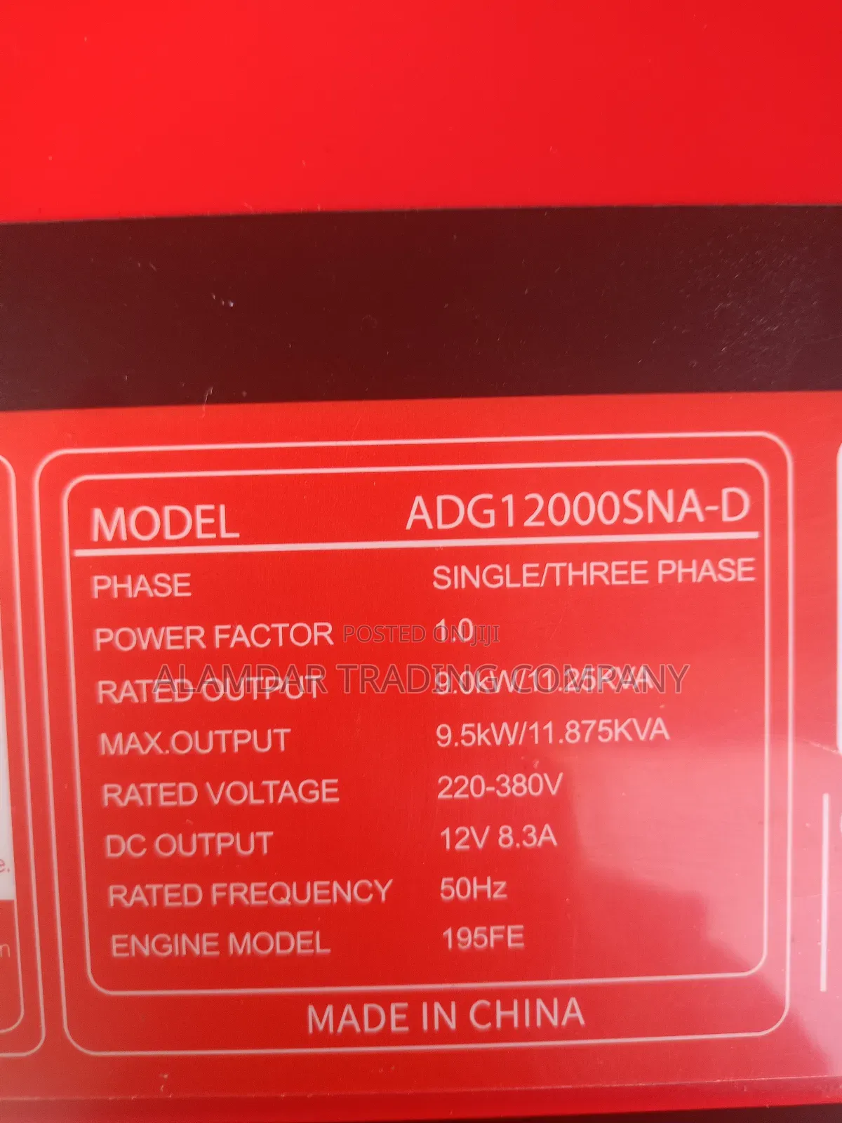 11KVA Silent Generator Diesel