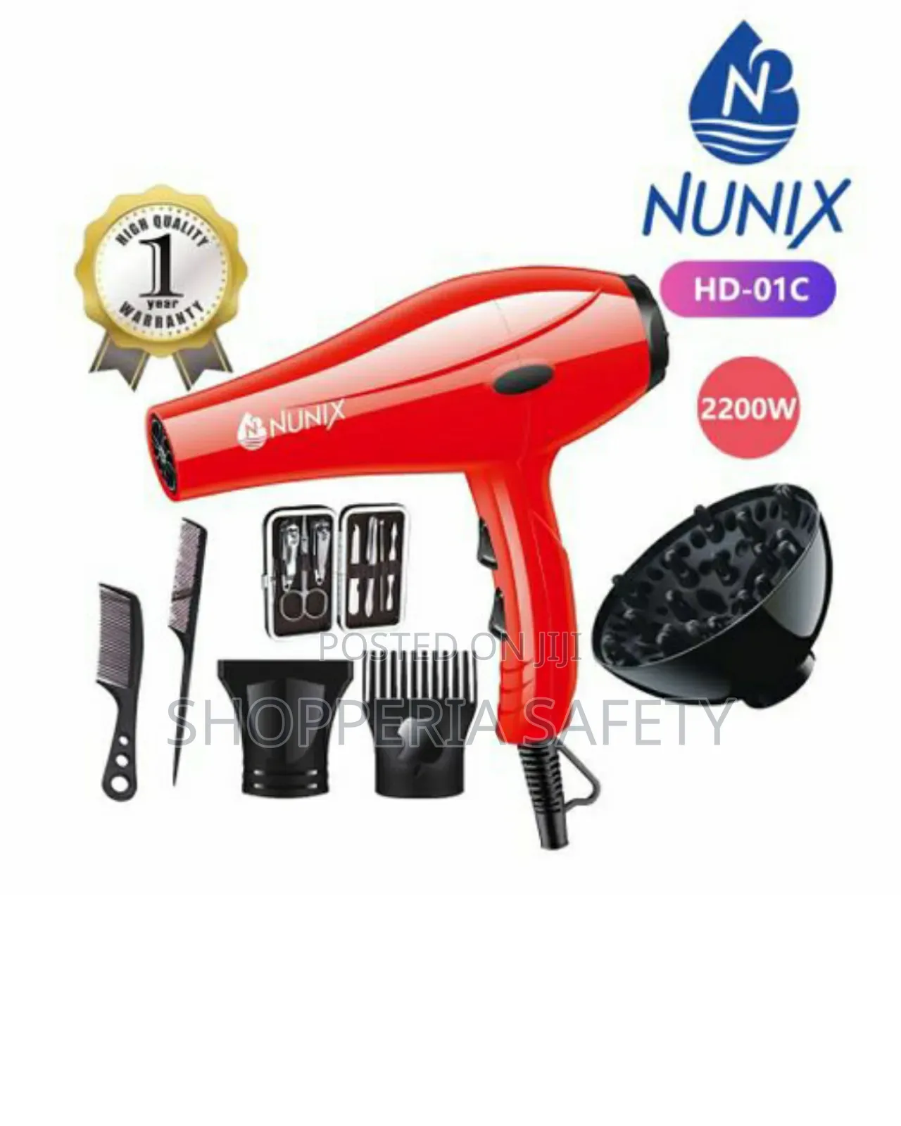 Nunix Blowdry + Hair Accessories