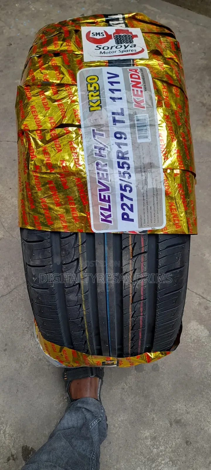 275/55r19 Kenda Klever Tyres Brand New