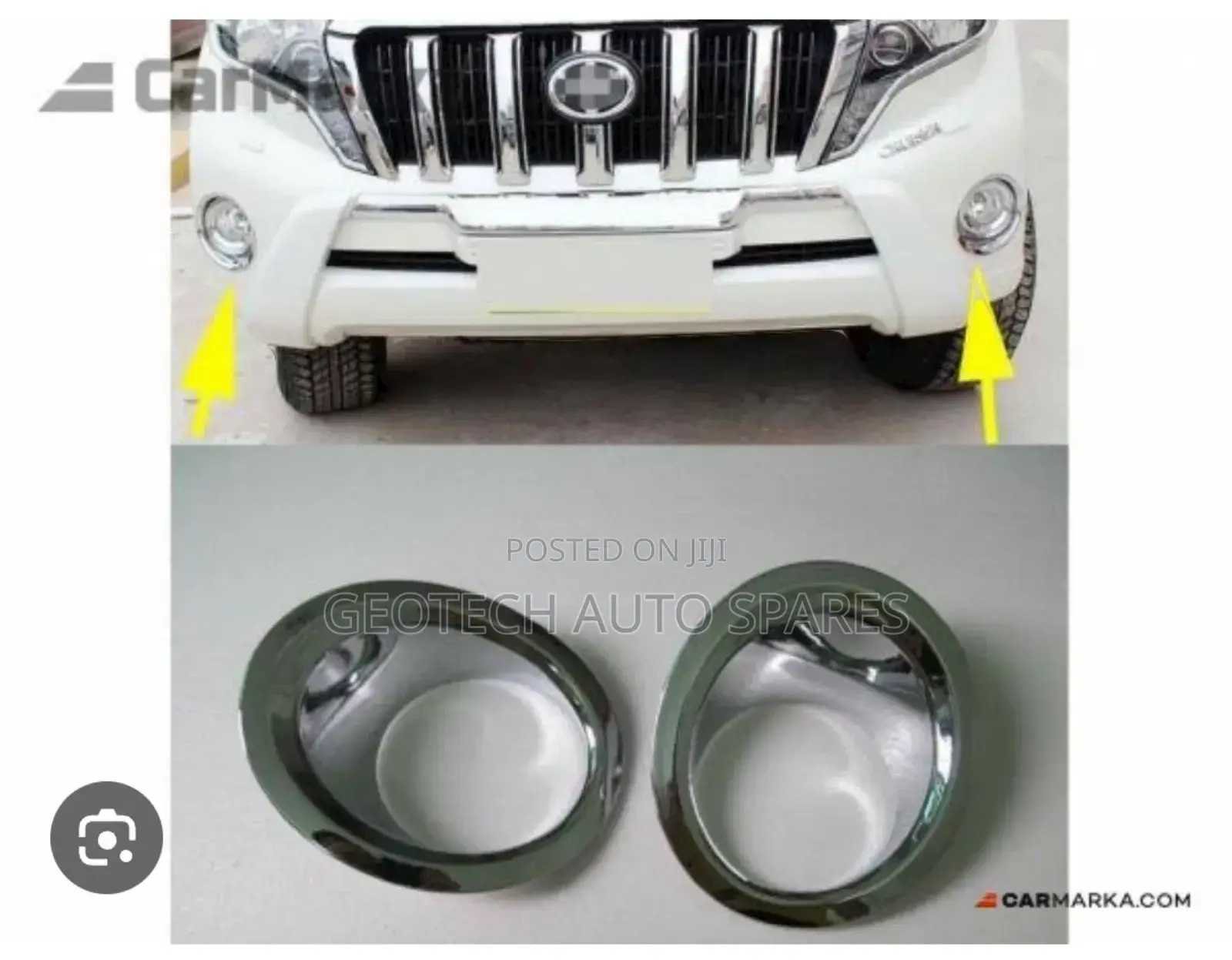 Prado 150 Foglight Covers