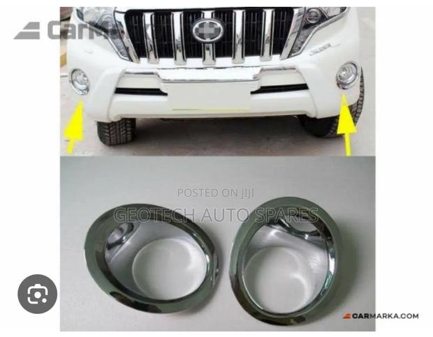 Prado 150 Foglight Covers - main view