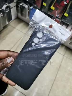 Soft Silicone Shockproof Case for Oneplus 9 Pro-Black