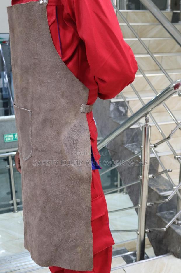 Welding Apron Leather (Grey) - thumbnail 2