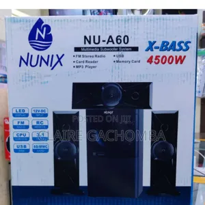 *Nunix A60 Woofer Multi Media System