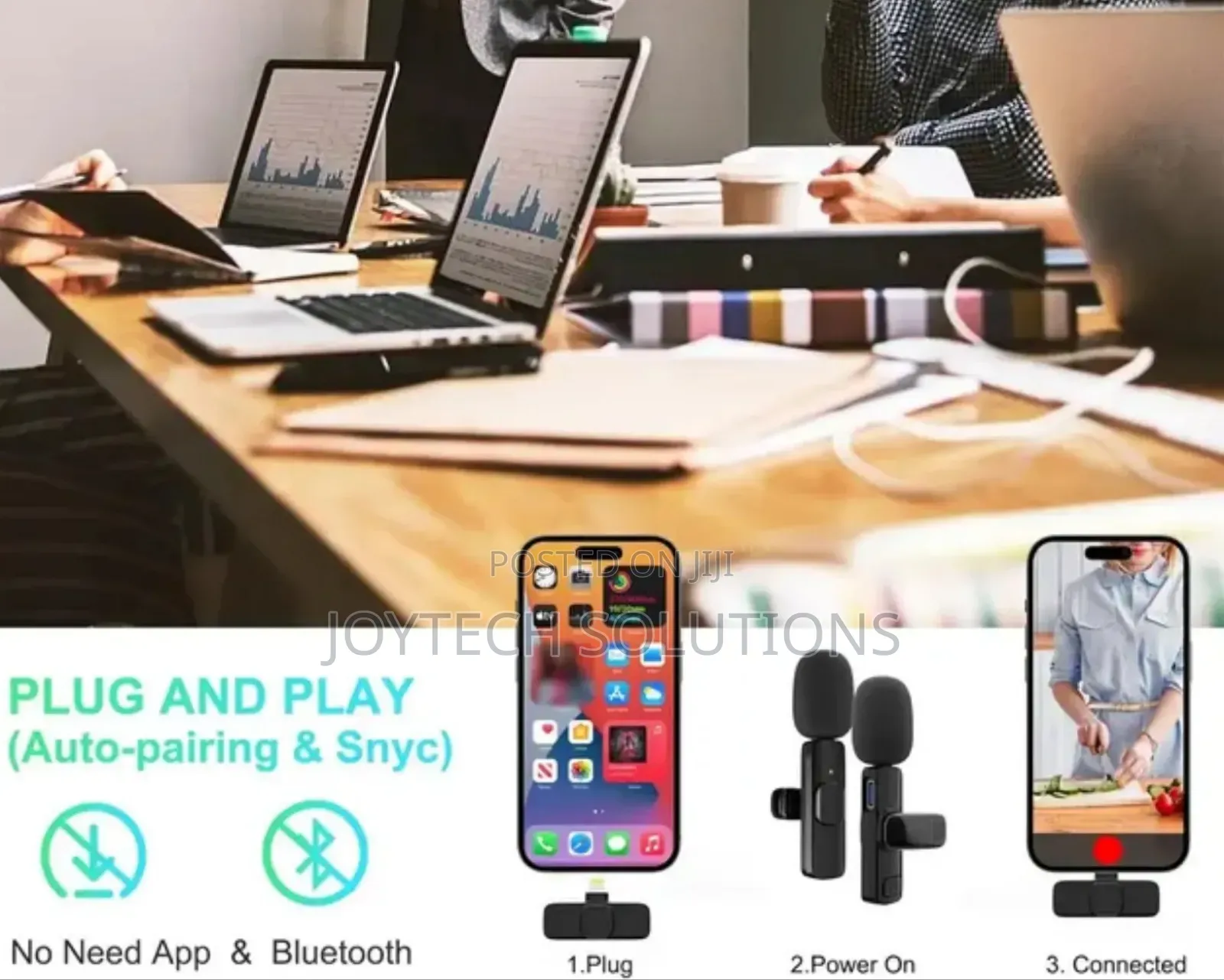 Noise Cancellation Lapel Microphone