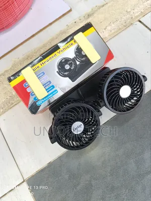Efficient 12V Car Fan for Instant Airflow