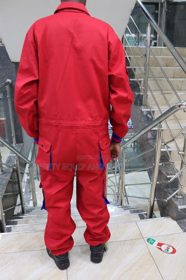 Cargo Safety Pocket Overall-red Branded - thumbnail 2