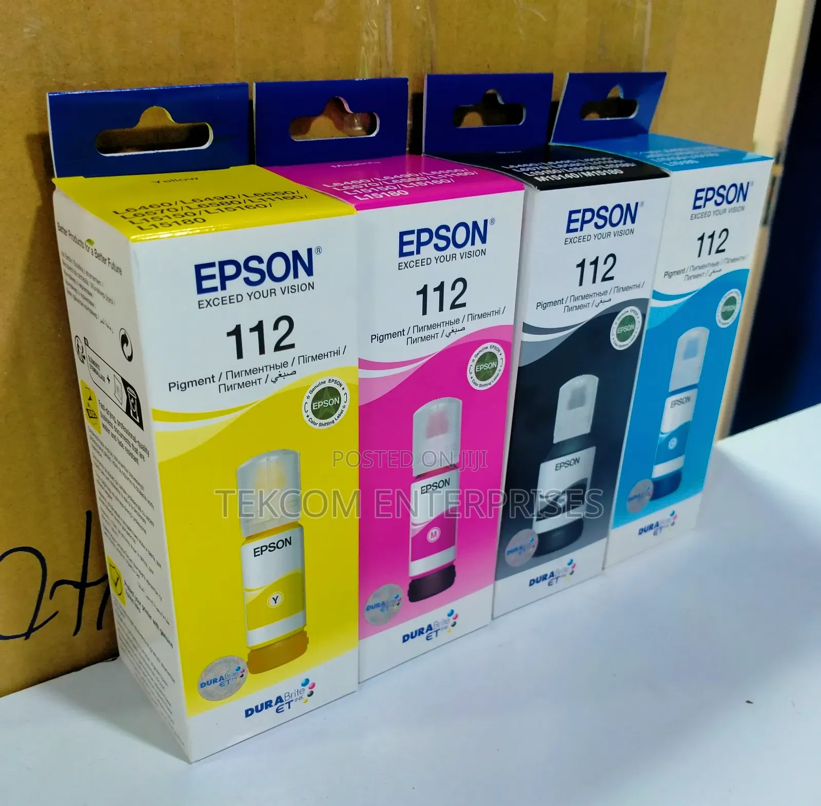 Epson 112 Original Inks-Epson 112 Inks