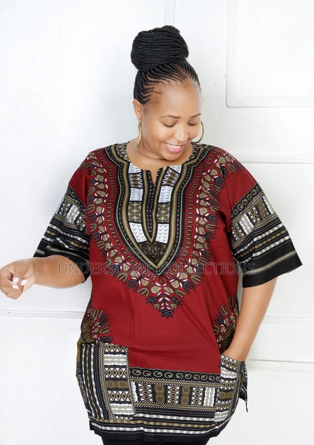 Unisex Cotton Ankara Shirts - main view