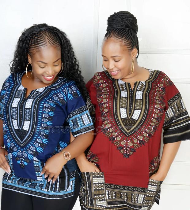 Unisex Dashiki Cotton Shirts