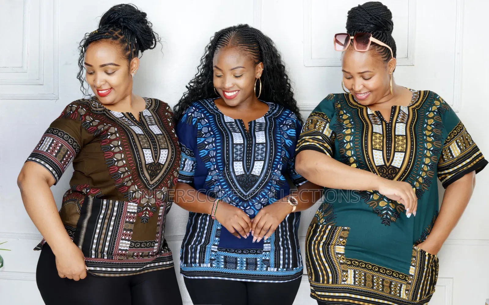 Unisex Dashiki Cotton Shirts