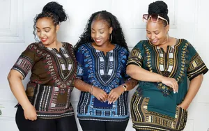 Unisex Dashiki Cotton Shirts