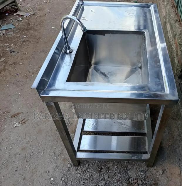 Single Bowl Cleaning Sink - main view