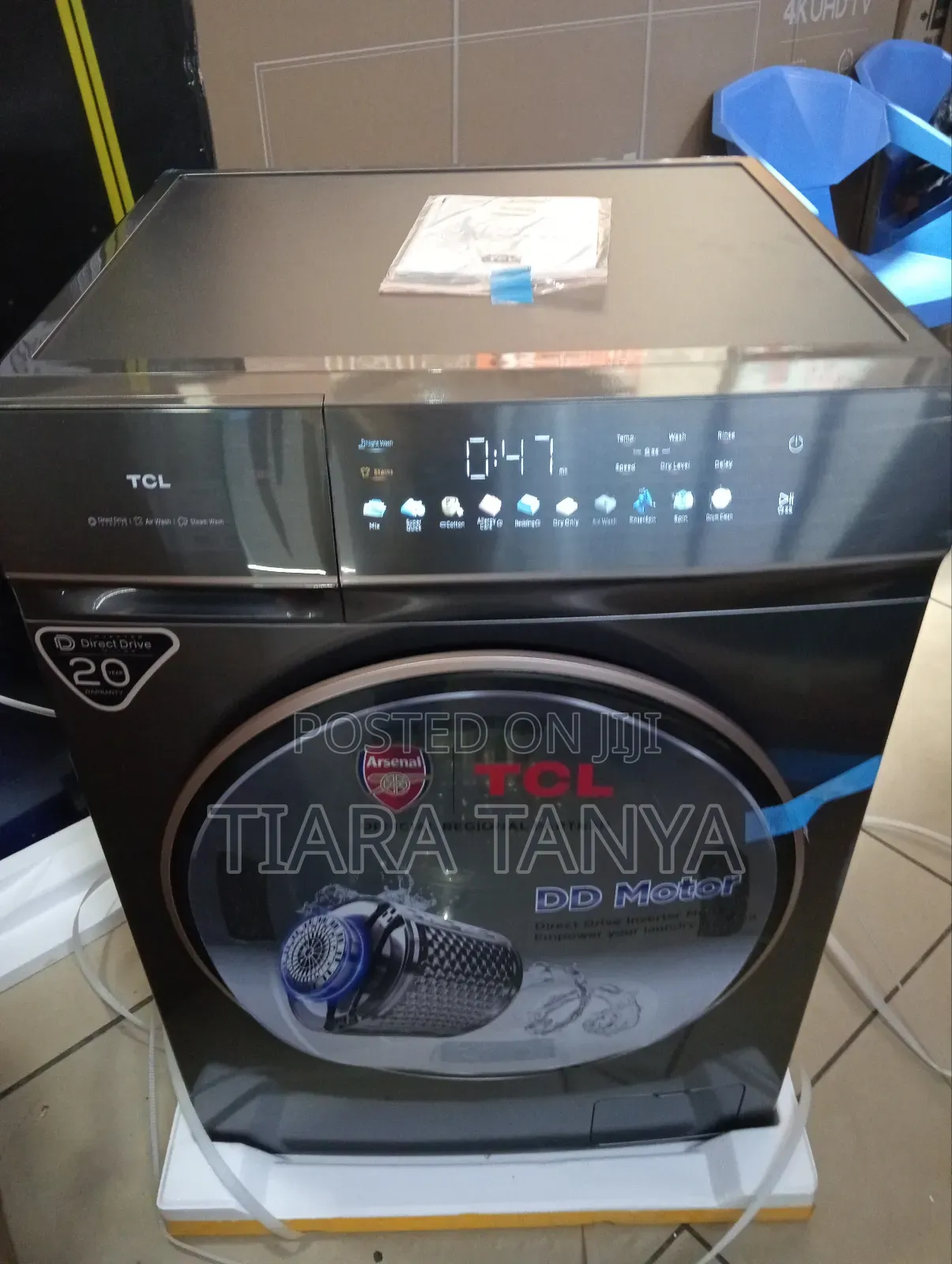 TCL 10/7 Kg Dryer With Dd Inverter Front Load