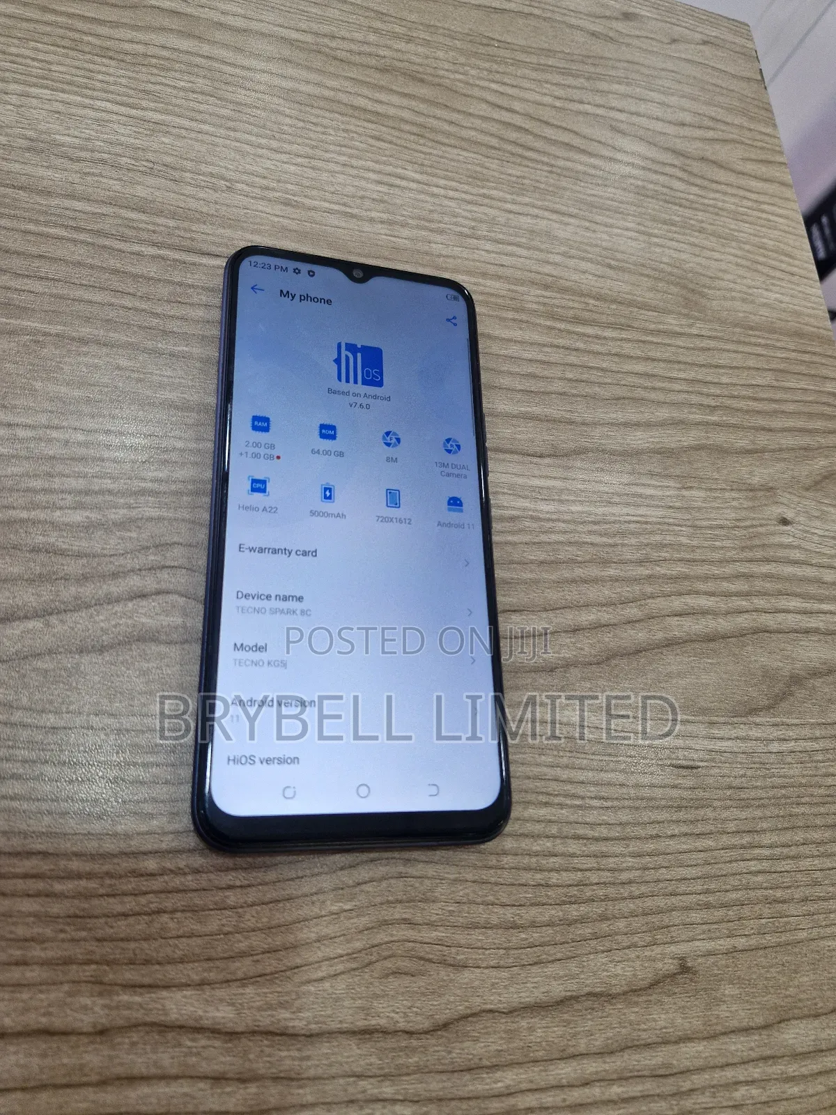 Tecno Spark 8C 64 GB Blue